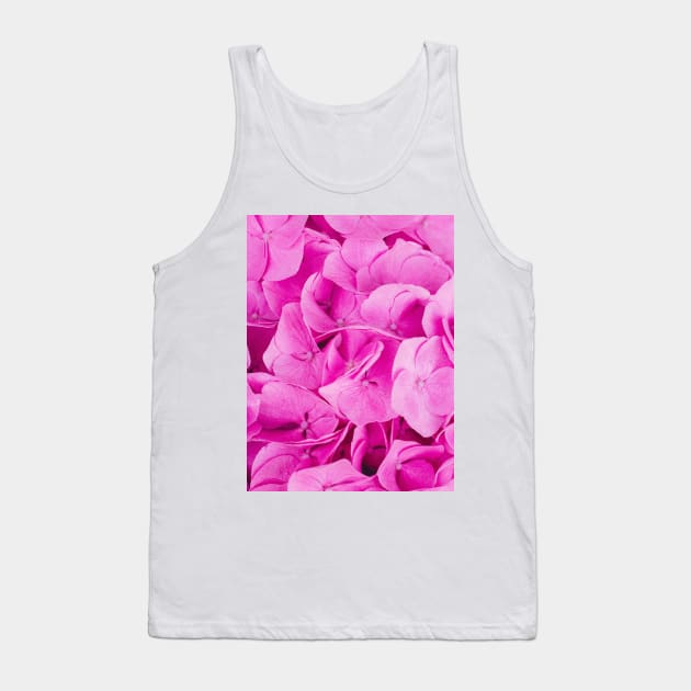 Pink Floral Pattern Tank Top by NewburyBoutique